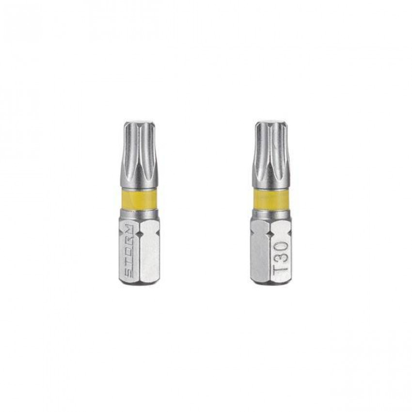 Комплект викруткових насадок Torx T30, S2, 2 од., STORM INTERTOOL VT-0226-VT-0226