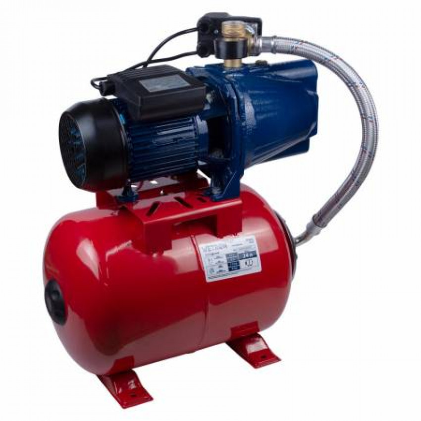 1,1кВт Hmax 52m Qmax 70л / хв станція (самовсмоктуючий насос) 24л Україна Wetron (775038/24)-775038/24
