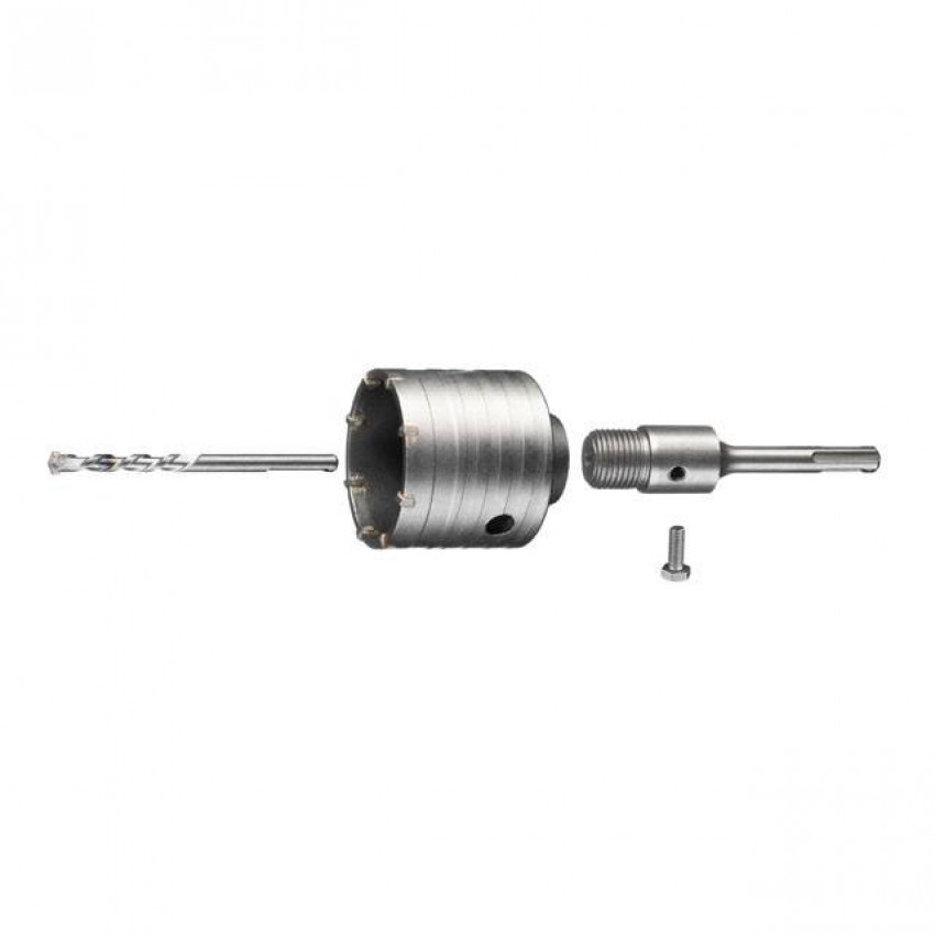 Свердло корончате по бетону 68мм + перехідник SDS Plus 100мм INTERTOOL SD-7068-SD-7068
