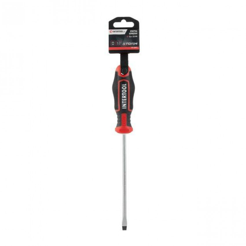 Викрутка SL6.0 * 150 мм, S2, STORM INTERTOOL VT-3411-VT-3411