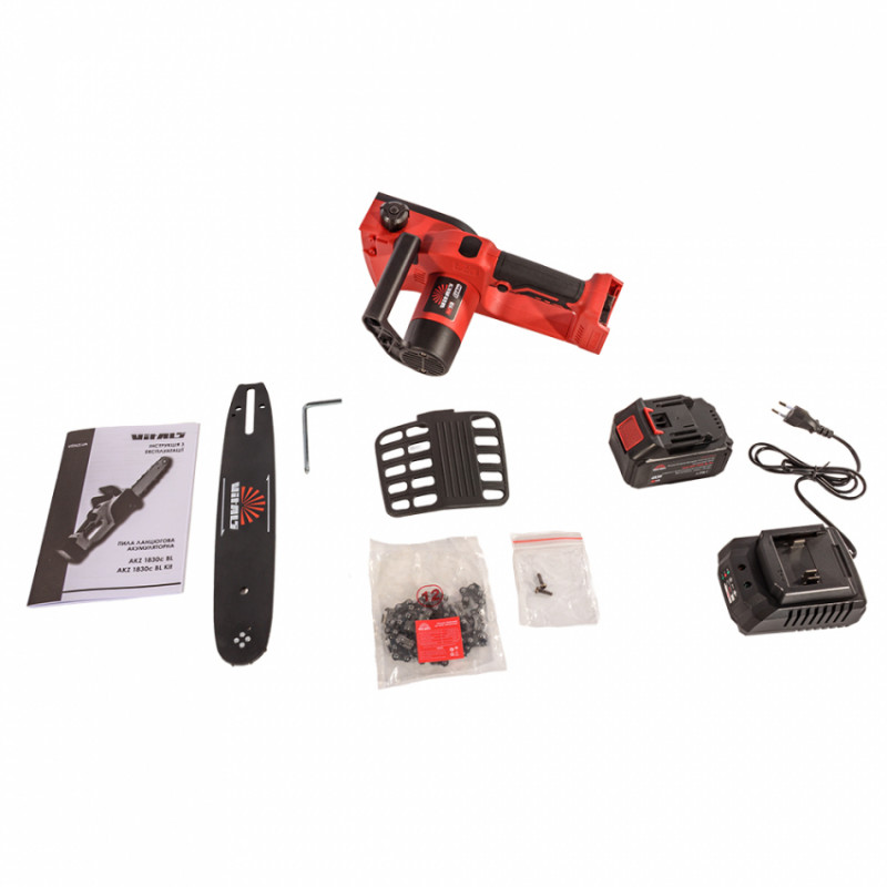 Пила ланцюгова акумуляторна Vitals AKZ 1830c BL Kit-235293