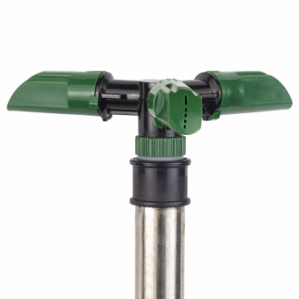 Дощувач круговий 3 ріжки на штанзі (ABS+AL) GRAD (5014025)