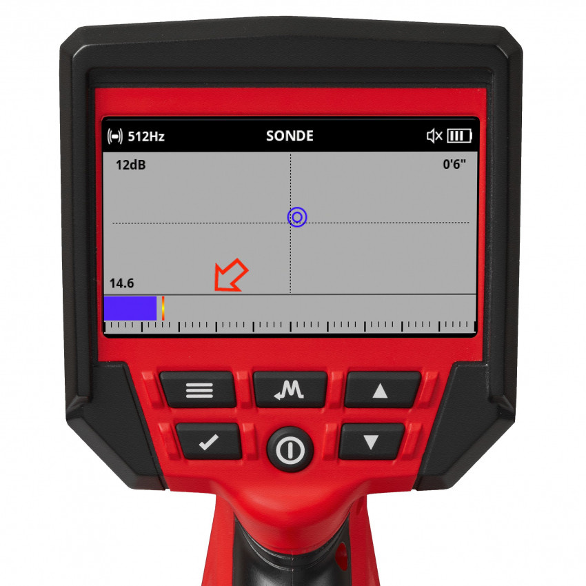 Акумуляторний локатор MILWAUKEE M12 PL-201C 4933478615-4933478615