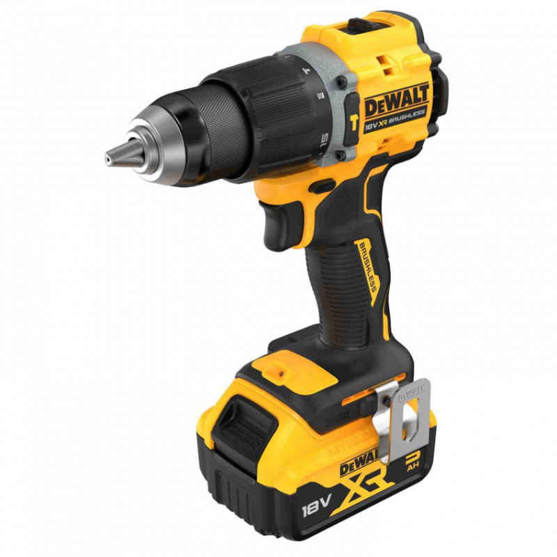 Дриль-шуруповерт акумуляторний безщітковий ударний DeWALT DCD799P2T-DCD799P2T