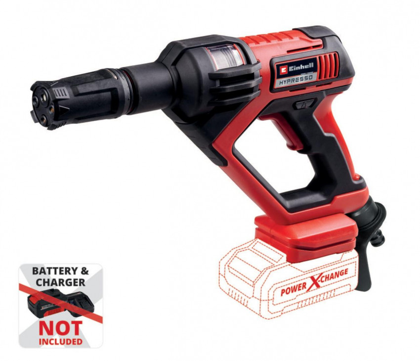 Мийка високого тиску акумуляторна Einhell HYPRESSO 18/24-1 Li (4140135)-