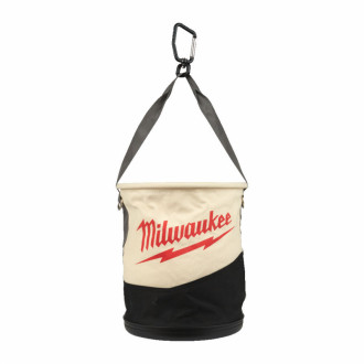 Відро текстильне MILWAUKEE з кишенями та пластиковим дном-[articul]