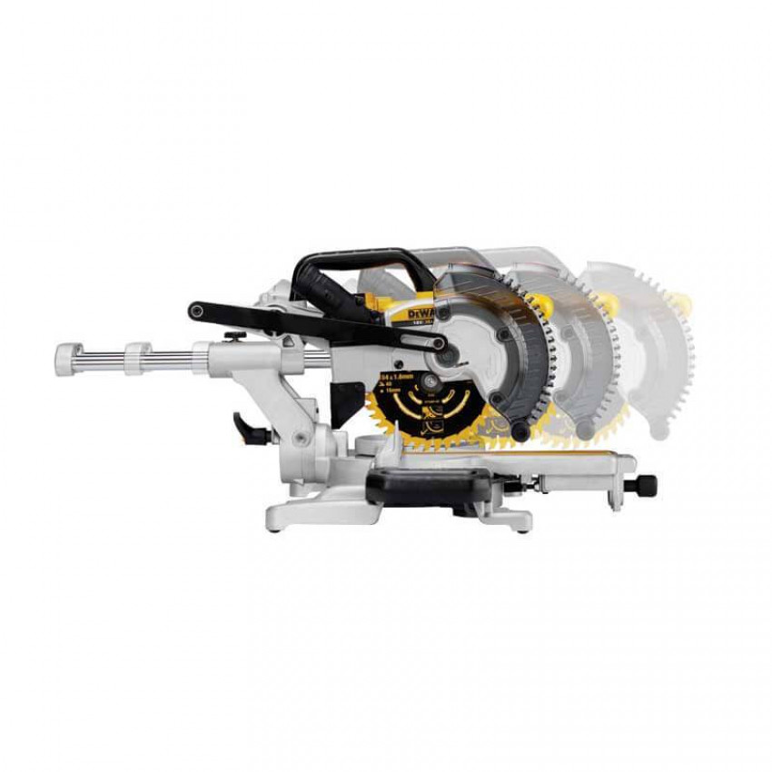 Пила торцювальна акумуляторна DeWALT DCS365M2-DCS365M2