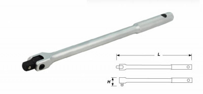 Вороток 1/4&quot; з карданом 150мм-[articul]