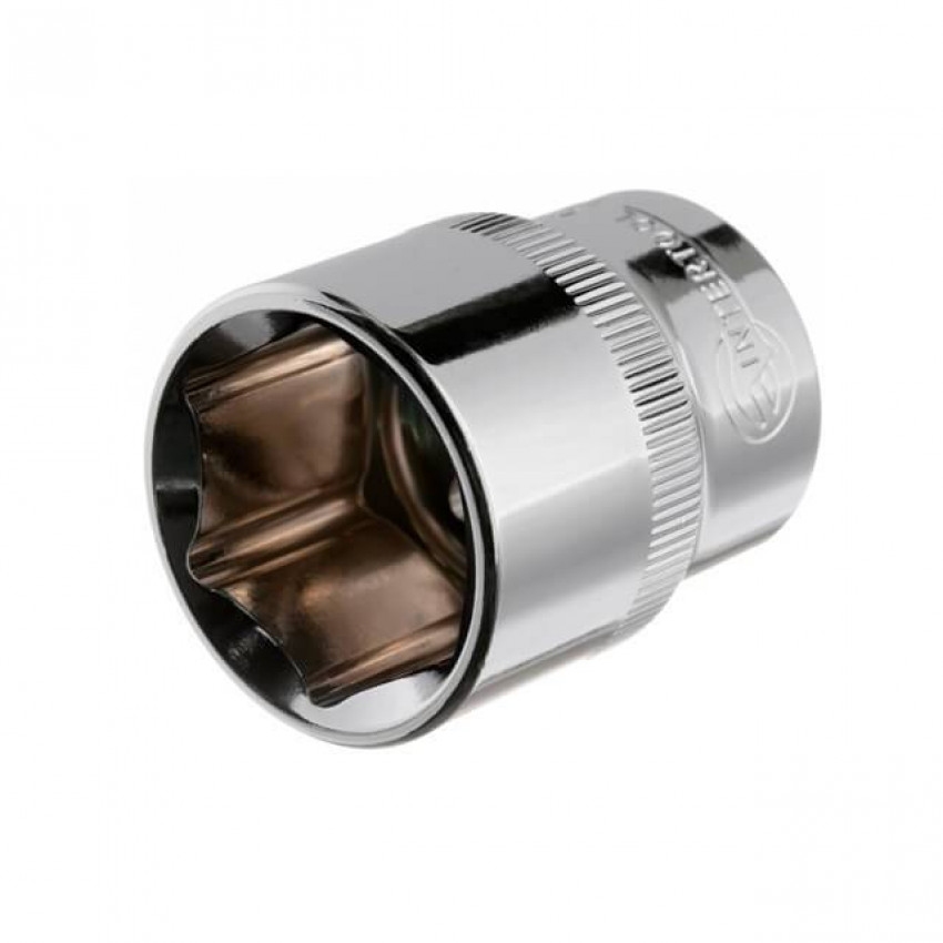 Головка шестигранна 1/2", 23×38 мм, Cr-V, STORM INTERTOOL ET-0023-ET-0023