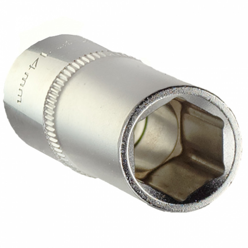 Насадка шестигранная длинная 1/2" 14мм CrV ULTRA (6072142)-6072142