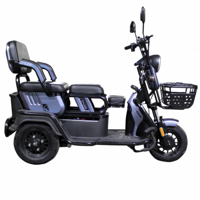 Електричний мопед AGAMI xk 650W/60V/20AH (DZM) (чорний)-