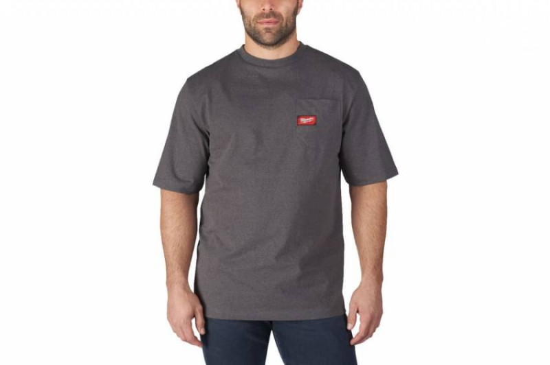 WTSSG-XXL T-SHIRT SHORT SLEEVE GREY XXX-4933478235