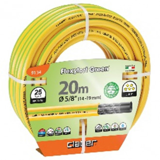 Шланг поливальний 5/8&quot; 20м Flexyfort Green, жовтий з зел. полосою-[articul]