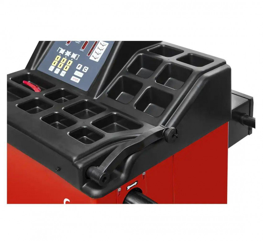 Напіватоматичний балансувальний верстат REDATS W-200 (ALU4, 230 V, 10" - 24")-13-00-18