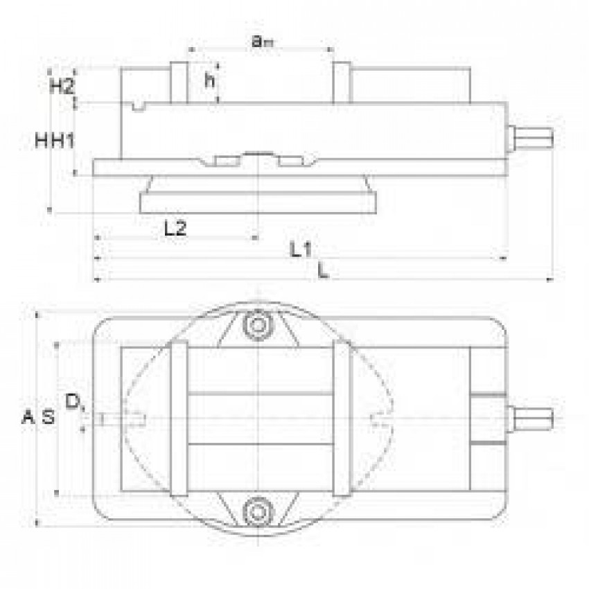 Лещата станичні ротаційні 160 мм QH160-QH160