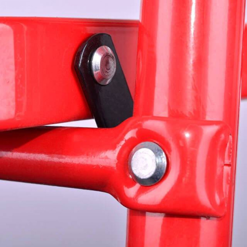 Драбина сталева, 2 сходи, 380*260мм, висота 895мм INTERTOOL LT-0032-LT-0032
