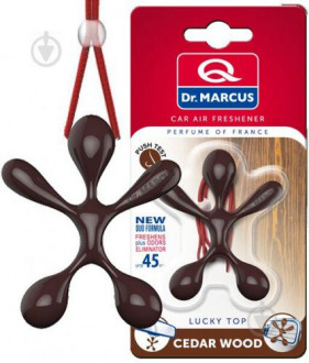 Ароматизатор LUCKY TOP кедрове дерево (Cedar Wood) (підвіс)-[articul]