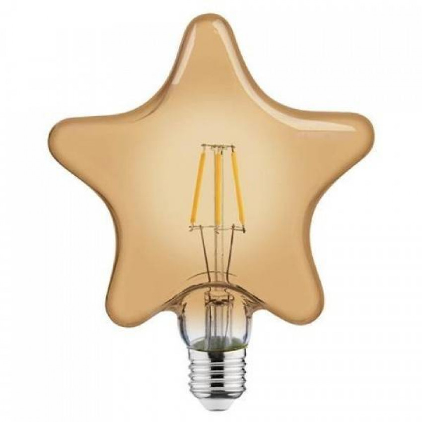 Лампа "RUSTIC STAR-6" 6W Filament led 2200К E27-001-031-0006             