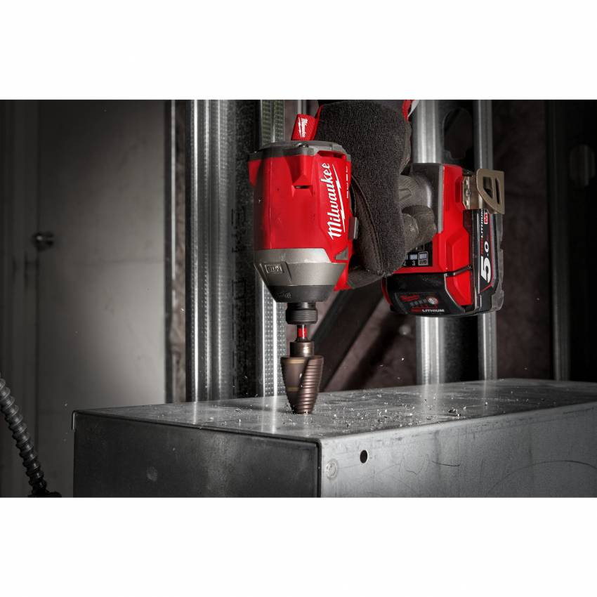 Свердло ступінчасте SHOCKWAVE Impact Duty MILWAUKEE, Ø4-12мм з кроком 1мм-48899261