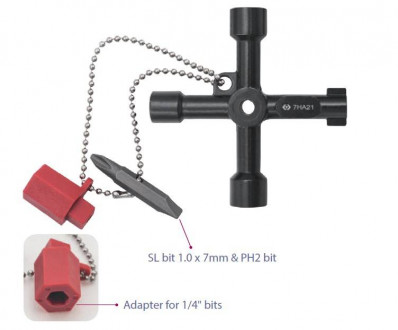 Ключ до електрошафи 7HA21-[articul]