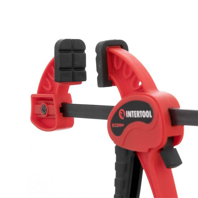 Струбцина автомат 100*30 мм, зусилля затиску до 10 кг INTERTOOL HT-6110-HT-6110