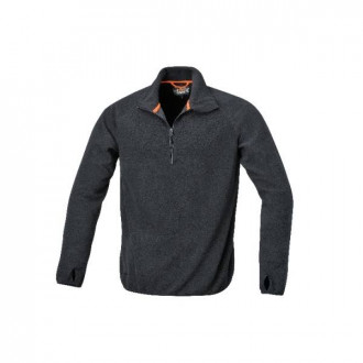 7635N XL-FLEECE PULLOVER BLACK-[articul]