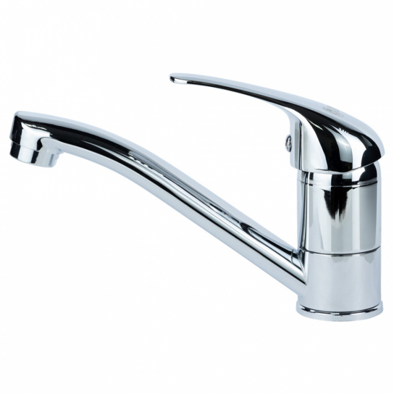 Змішувач TN Ø35 для кухні гусак прямий 150мм на шпильці TAU TN-2B142C (9846100)-9846100