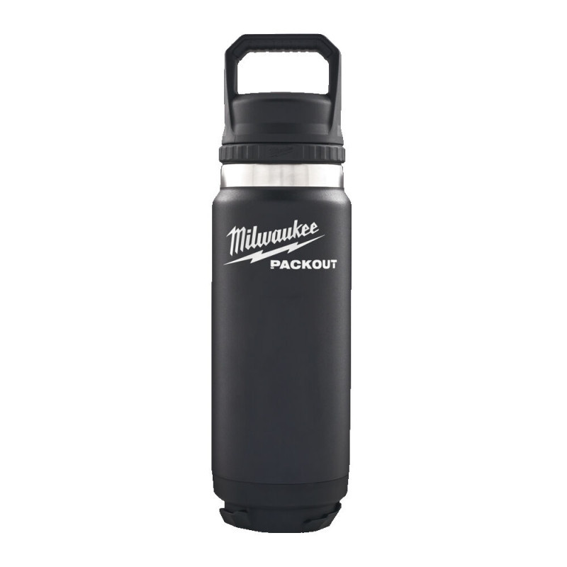 PACKOUT Bottle 710 ml Chug Lid Black-1pc-4932493466