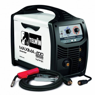 Зварювальний апарат Telwin MAXIMA 200 SYNERGIC 230V READY PACK-[articul]