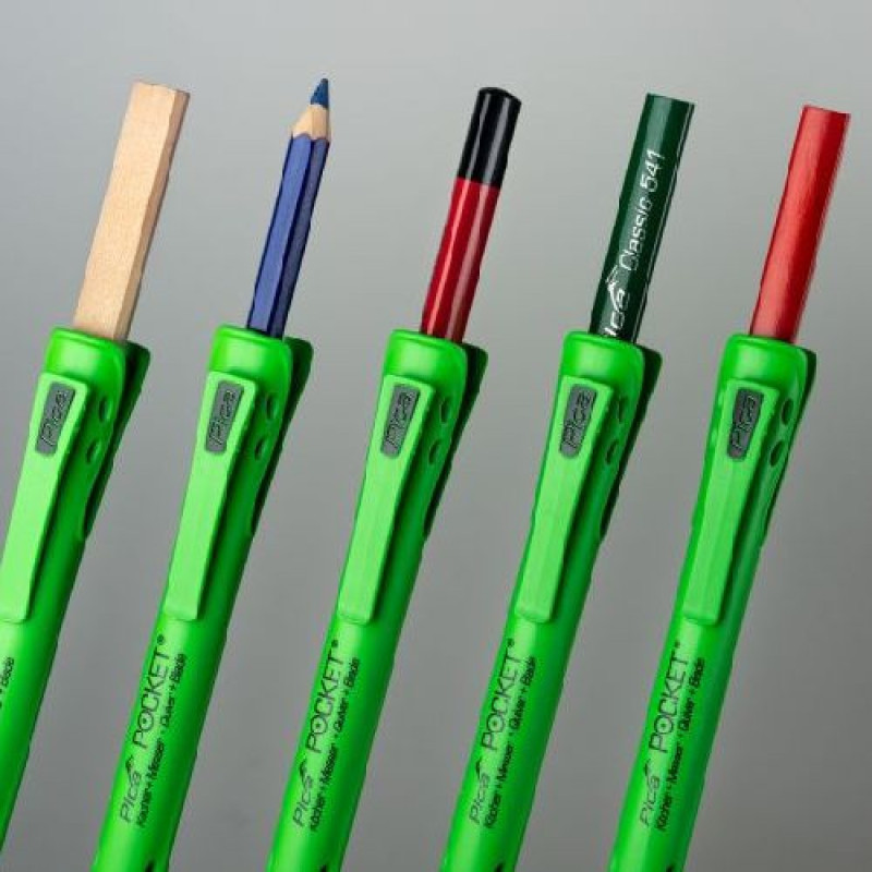 Кофр з точилкою ударостійкий для олівців, PICA Pocet 505/04 FOR ALL, (+1 універсальний олівець)-505/04