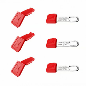 Кліпси для стропи безпеки та ручок KNIPEX 00 63 06 TCR Tethered Tool, MIX 3+3шт-[articul]