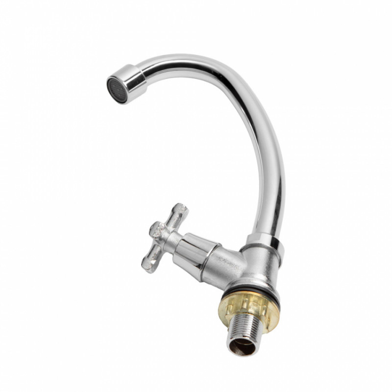 Змішувач QN 1/2" монокран на гайці AQUATICA QN-1G158C (9786600)-9786600