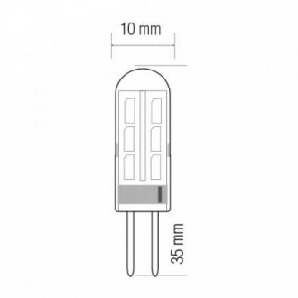 Світлодіодна лампа MIDI 1.5W G4 6400К