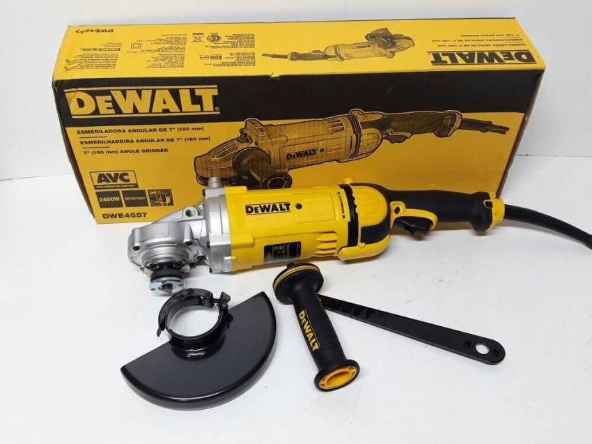 Шліфмашина кутова - болгарка мережева DeWALT DWE4557-DWE4557
