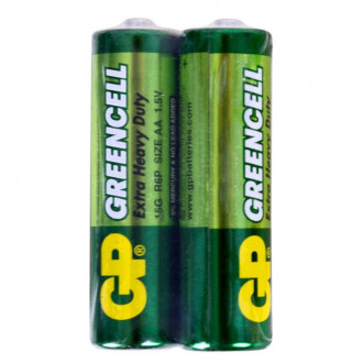 Батарейка GP GREENCELL 1.5V сольова 15G-S2, R6, АА-[articul]