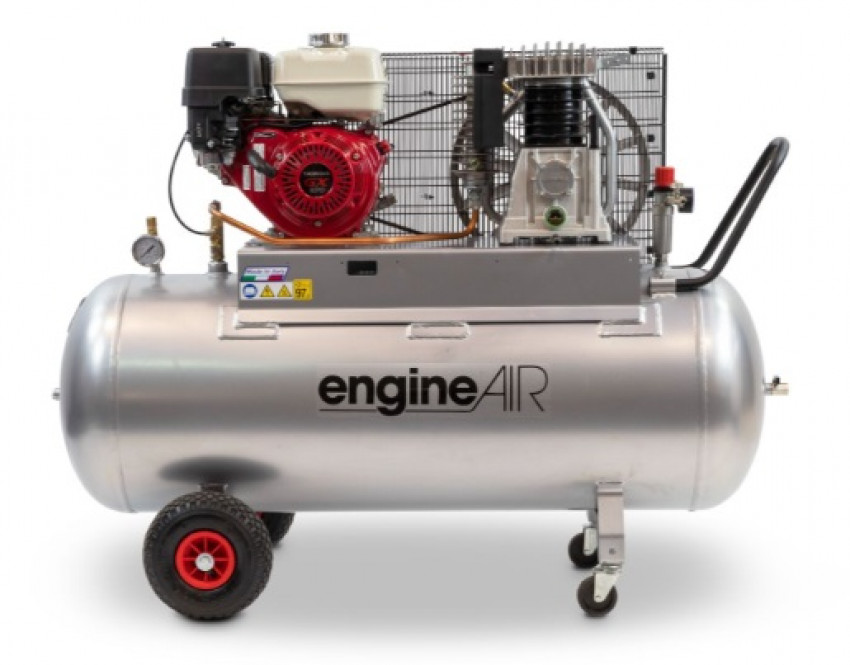 Компресор ABAC EngineAIR 9/270 Petrol  270л,552л/хв,B5900B,GX270,8,4 к.с.,1160об/хв,10бар,97dB,170кг-