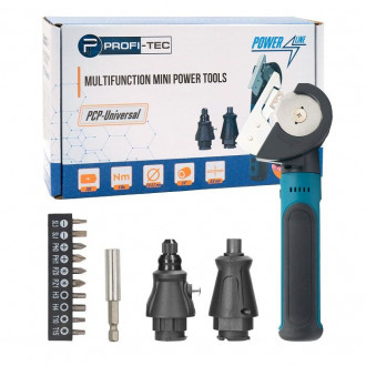 Акумуляторний міні-інструмент 3 в 1 PROFI-TEC PCP-Universal 4,8V (Міні різак + Бормашина + Викрутка)-[articul]