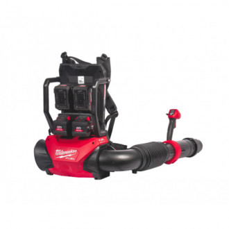 Повітродувка ранцева акумуляторна MILWAUKEE M18 F2BPB-124 (ЗП+4ак.12Аг) FORGE™-[articul]