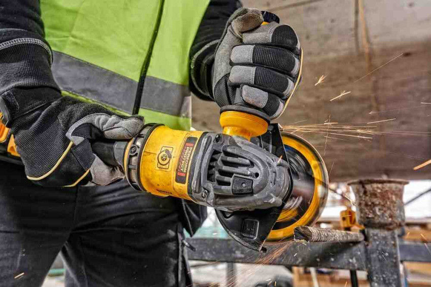 Шліфмашина кутова - болгарка акумуляторна безщіткова DeWALT DCG418SHDX2-DCG418SHDX2