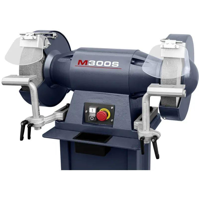 Дводискова шліфувальна машина CORMAK M300S з підставкою та витяжкою MDC1500 400V-M300S+MDC1500 400V