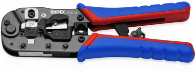 Інструмент для опресування для штекерів Western RJ45 KNIPEX 97 50 01 SB-[articul]