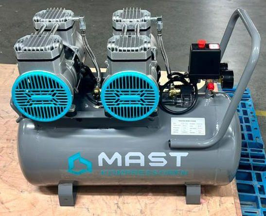 Безмасляний поршневий компресор Mast MOF1680/2x1500-50L-MOF1680/2x1500-50L