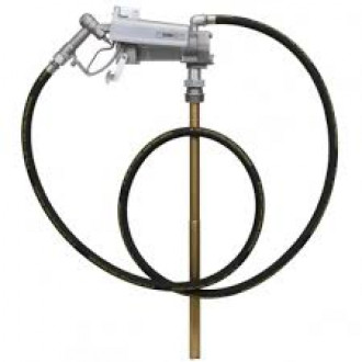 Електр. насос для пального, 220 В, 57 л/хв. + антистатичний шланг 12'x3/4''+ мех.пістолет-[articul]