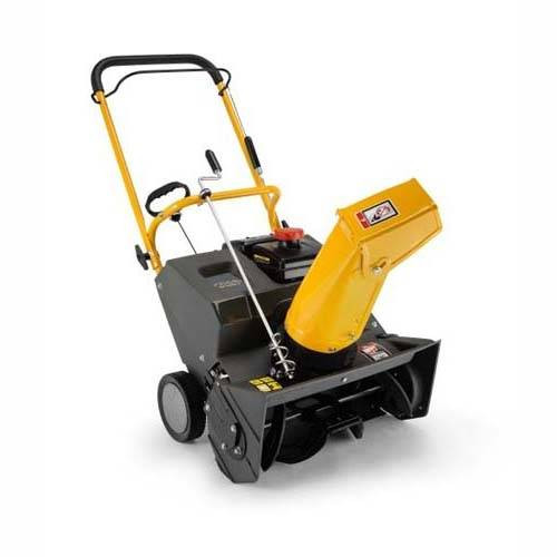 Снігоприбиральник STIGA одноступінчастий, STIGA SM50 - 87 куб.см - номінальний.потужн. 1,7 кВт/2,3 л.с., макс. потужний. 2,6 кВт/3,5 л.с., топл. бак 1,6л, захоплення 51см, глибина снігу до 26см (обгумований шнек діам.22см), дальність відкидання 1-6м, вага-ST1151P