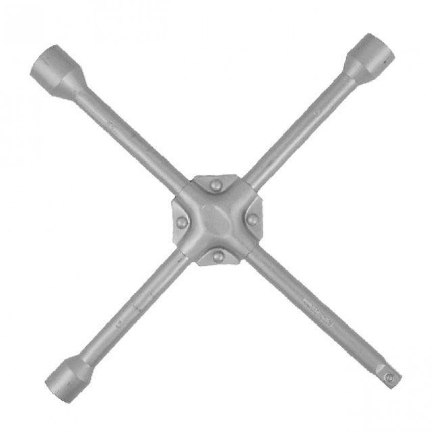Ключ балонний хрестовий, укріплений, 1/2", 355×16 мм, 17×19×22 мм INTERTOOL HT-1602-HT-1602