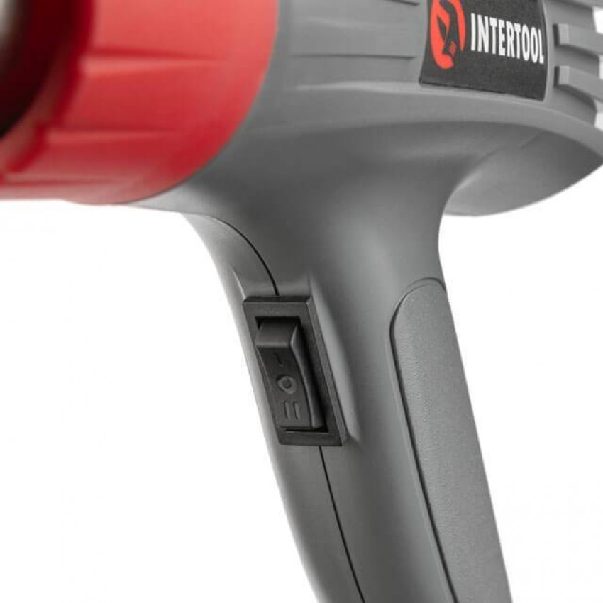 Фен технiчний, 2000 Вт,2 режими, 400-600 °C, 300-500 л/хв INTERTOOL DT-2416-DT-2416