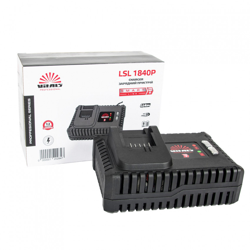 Зарядний пристрій для акумуляторів Vitals Professional LSL 1840P SmartLine-120284