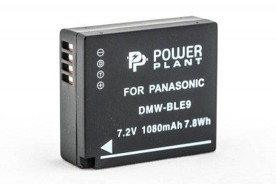 Акумулятор PowerPlant Panasonic DMW-BLE9 1080mAh-[articul]