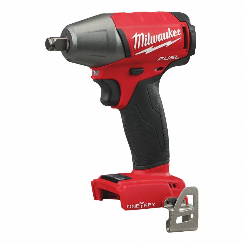 Ударний гайковерт (300 Нм) Н MILWAUKEE 1/2\" M18 FUEL ONEIWF12-0 ONE-KEY з фрикц. кільцем 4933451153-4933451153