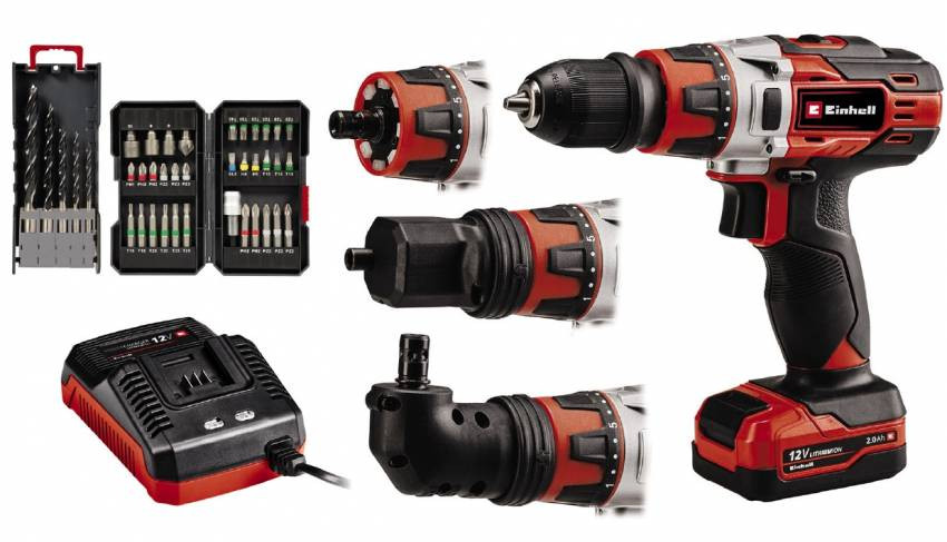 Дриль акумуляторна Einhell TE-CD 12/1 3X-Li +39 (4513597) - ПОШКОДЖЕНЕ ПАКУВАННЯ!-
